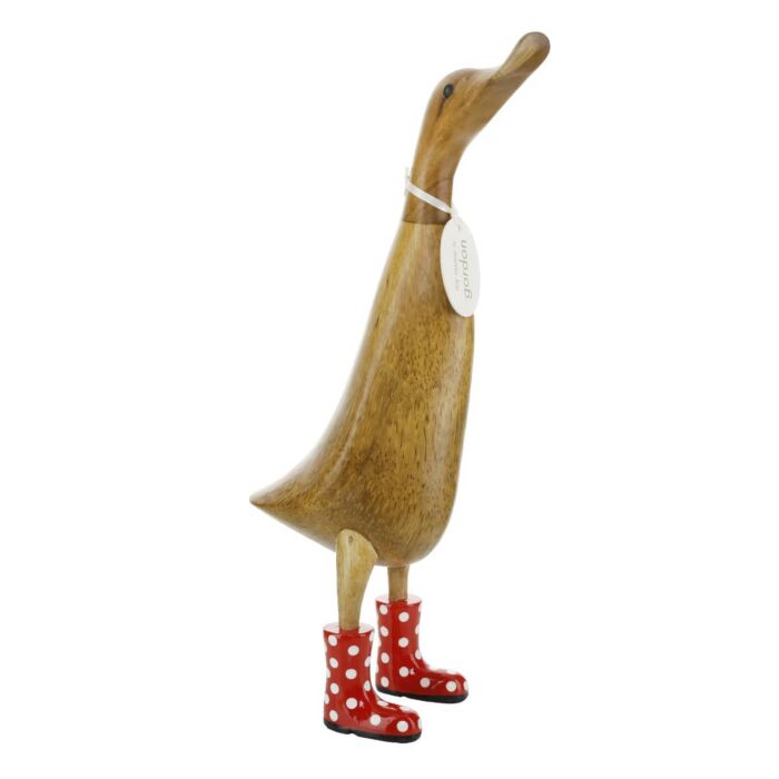 DCUK Spotty Boots Ducklet - Red